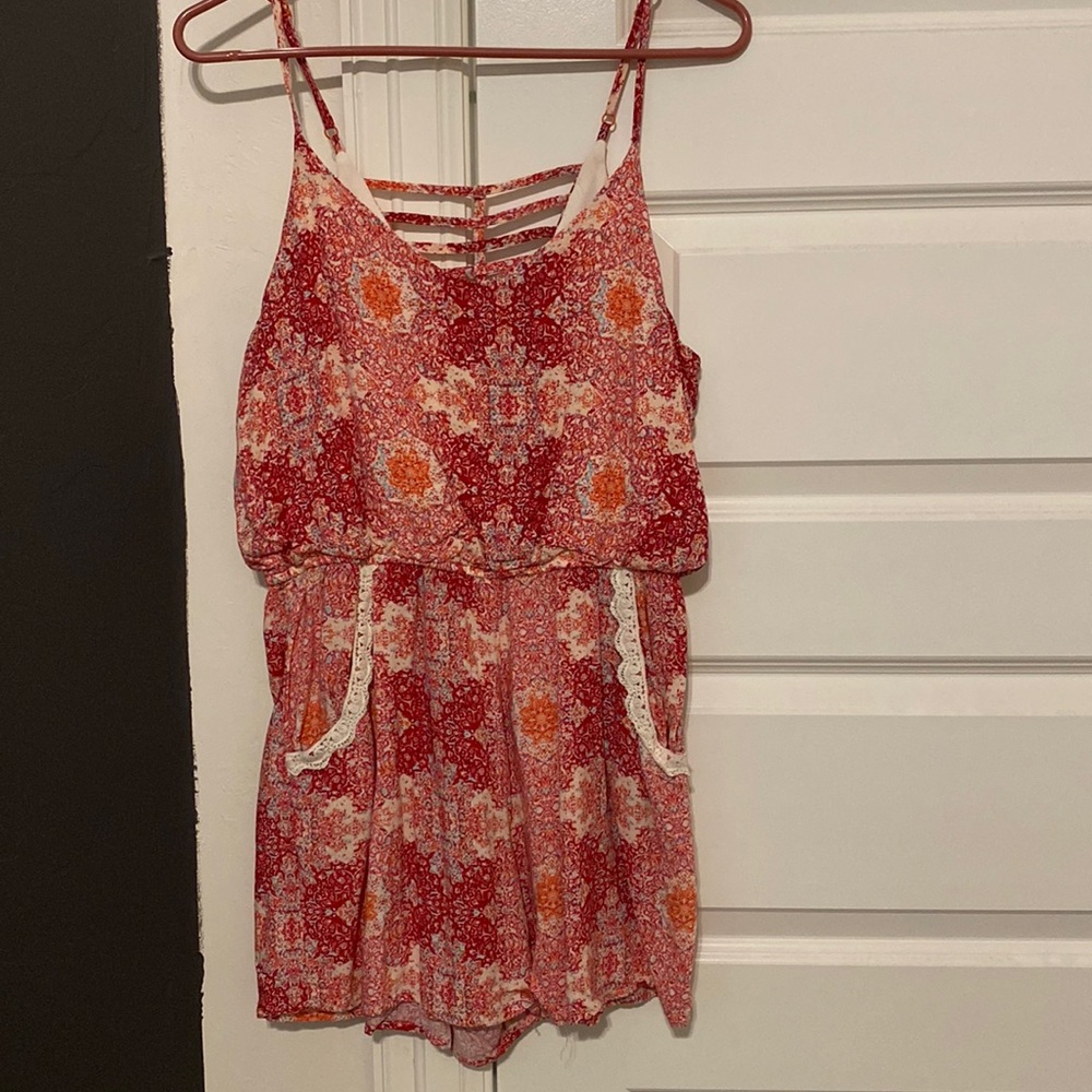 Pink romper